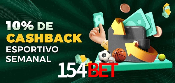 10% de bônus de cashback na 154Bet